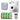 Fujifilm Instax Mini 12 Camera (Clay White) + Case + Instax Mini Instant Film (80 Sheets)