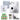 Fujifilm Instax Mini 12 Camera (Clay White) + Case + Instax Mini Instant Film (100 Sheets) + Cleaning Kit + Mini Photo Album
