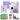 Fujifilm Instax Mini 12 Camera (Lilac Purple) + Case + Instax Mini Instant Film (60 Sheets) + Cleaning Kit + Mini Photo Album