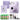 Fujifilm Instax Mini 12 Camera (Lilac Purple) + Case + Instax Mini Instant Film (80 Sheets) + Cleaning Kit + Mini Photo Album