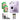 Fujifilm Instax Mini 12 Camera (Lilac Purple) + Instax Mini Instant Film (40 Sheets) + Cleaning Kit