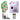 Fujifilm Instax Mini 12 Camera (Lilac Purple) + Instax Mini Instant Film (80 Sheets) + Cleaning Kit