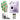 Fujifilm Instax Mini 12 Camera (Lilac Purple) + Instax Mini Instant Film (100 Sheets) + Cleaning Kit