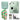 Fujifilm Instax Mini 12 Camera (Mint Green) + Case + Instax Mini Instant Film (100 Sheets) + Cleaning Kit