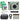Fujifilm Instax Wide 400 Instant Film Camera (Green) + Case + Instax Wide Instant Film (40 Sheets)