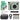 Fujifilm Instax Wide 400 Instant Film Camera (Green) + Case + Instax Wide Instant Film (60 Sheets)