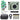 Fujifilm Instax Wide 400 Instant Film Camera (Green) + Case + Instax Wide Instant Film (100 Sheets)