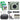 Fujifilm Instax Wide 400 Instant Film Camera (Green) + Case + Instax Wide Instant Film (40 Sheets) + Cleaning Kit