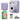 Fujifilm Instax Mini 13 Instant Film Camera Dreamy Purple + Case + instax Mini Instant Film (20 Sheets)