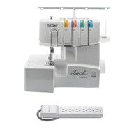 Brother 1034D 3/4 Lay-In Thread Serger w/ 6-Outlet Surge Protector
