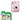 Fujifilm Instax Mini 12 Instant Film Camera (Blossom Pink) + Mini Film Kit (2 Pack)