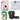 Fujifilm Instax Mini 12 Instant Film Camera (Blossom Pink) + Camera Case + Mini Film White Printer Kit+ 1YR WTY