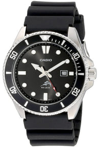 Casio Men's 200M WR Duro Analog Sport Watch - Black (MDV106-1AV)