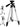Ultimaxx 50" Deluxe Tripod w/ 3-Way Pan Head with Tilt Motion and Quick Release - Silver